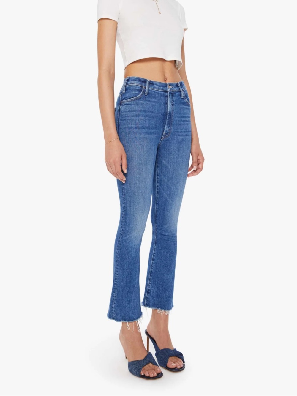 MOTHER The Hustler Ankle jeans